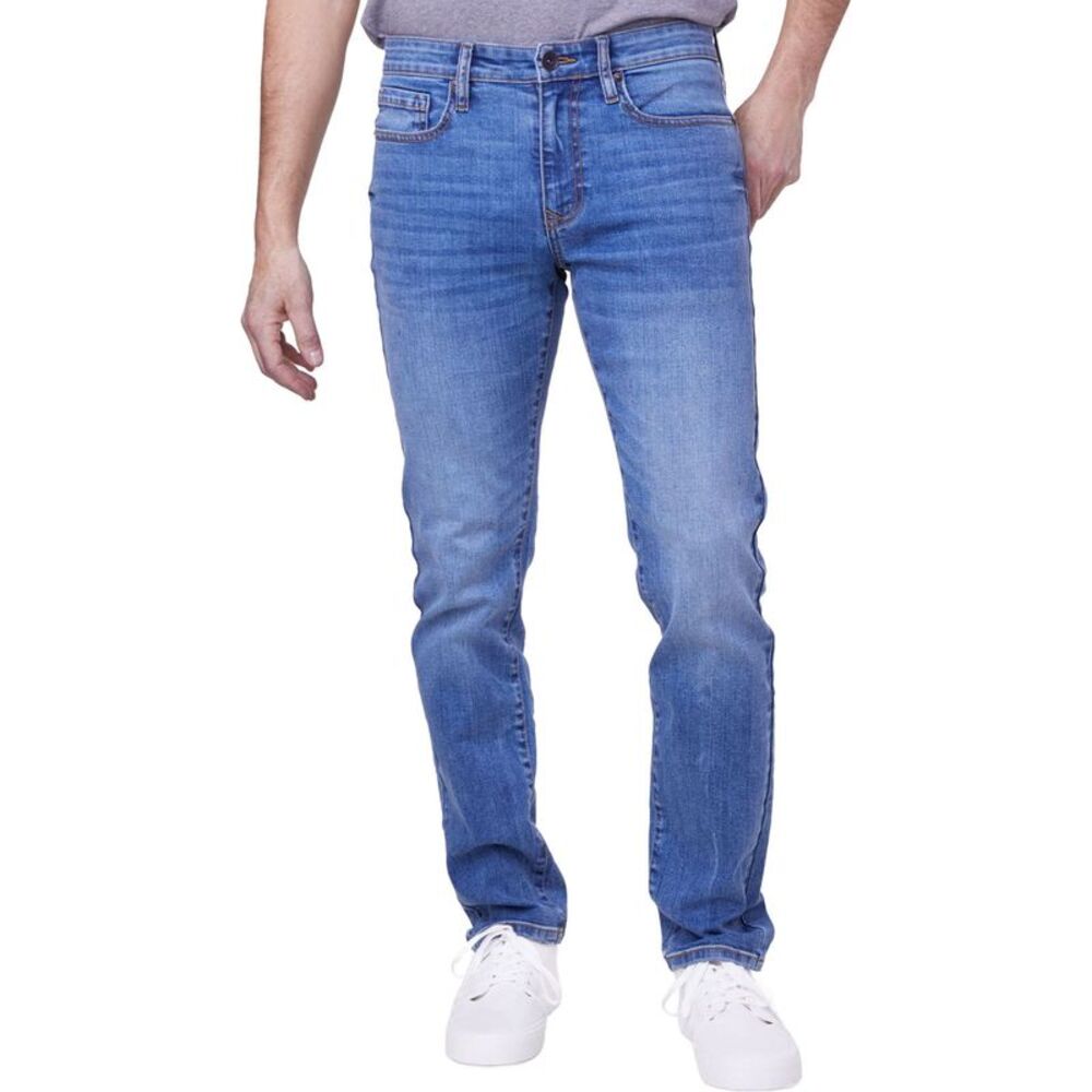LAZER Mens Stretch Straight Leg Skinny Jeans, NWT